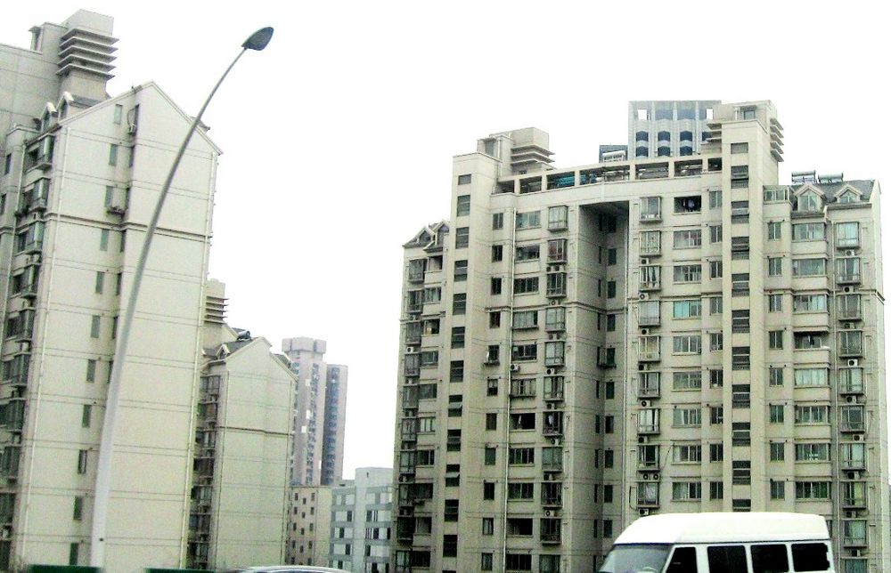 Shanghai - neue Wohnhäuser-18