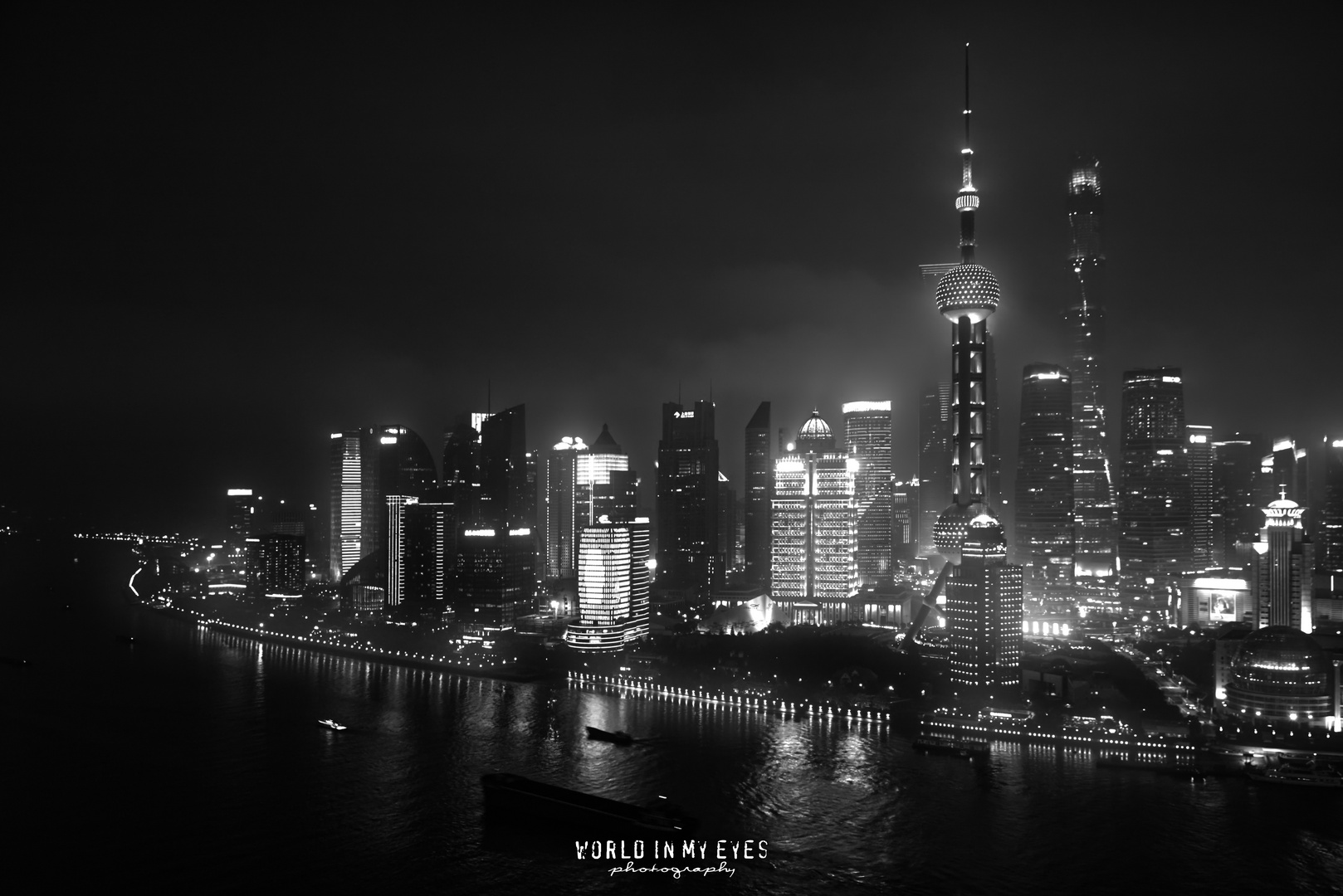 Shanghai Pudong at Night