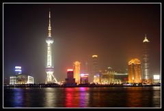 Shanghai Pudong by night