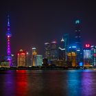 Shanghai - Pudong-Skyline at Night