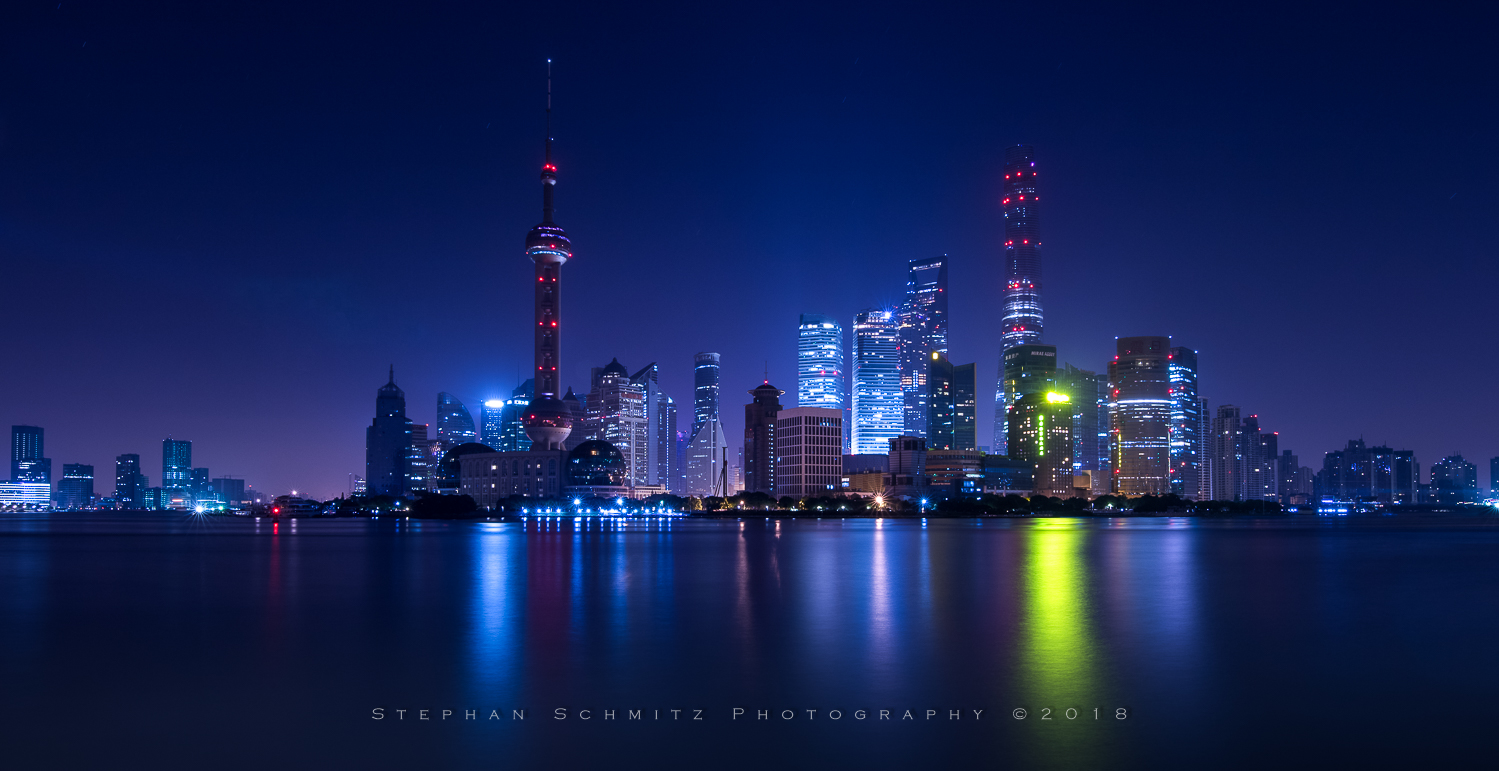 Shanghai Skyline Nightshot