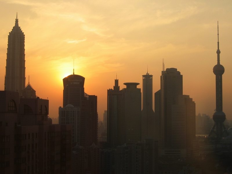 Shanghai Sunset (2. Versuch)