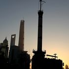 Shanghai "The Bund" - early morning. Am frühen Morgen