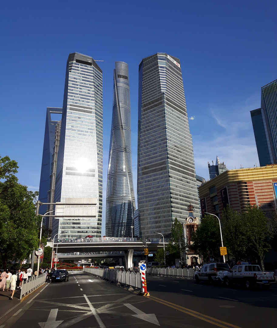 Shanghai towers