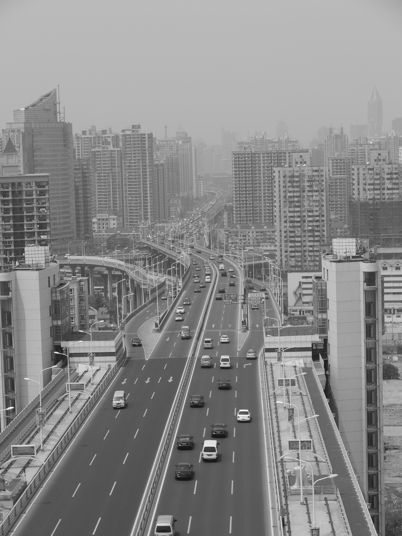 Shanghai von der Lupo Bridge