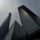 Shanhai Tower and Shanghai World Financial Tower