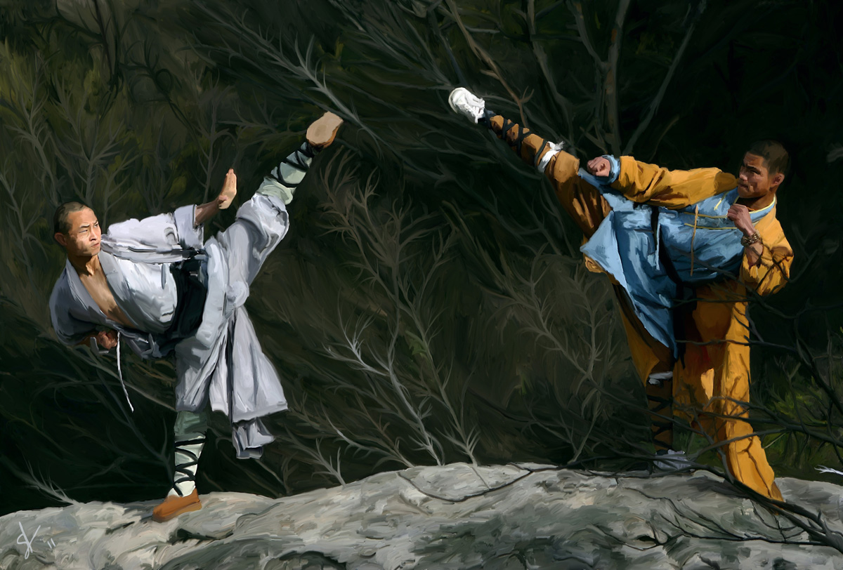 shaolin painted digital