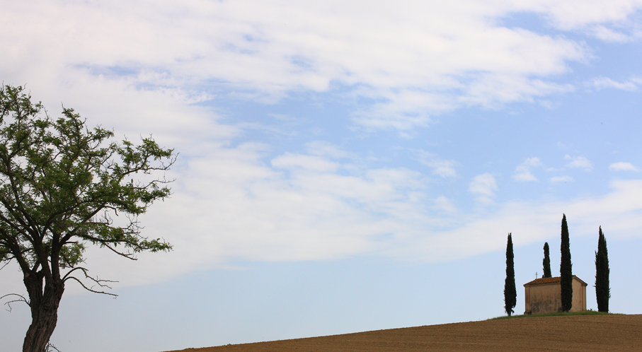 Shapes balance in Tuscany