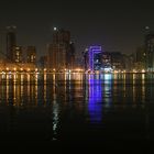 Sharjah bei Nacht