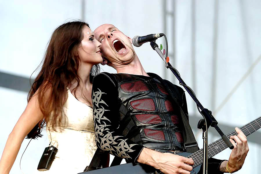 Sharon den Adel, Robert Westerholt - Within Temptation - Summerbreeze 2003