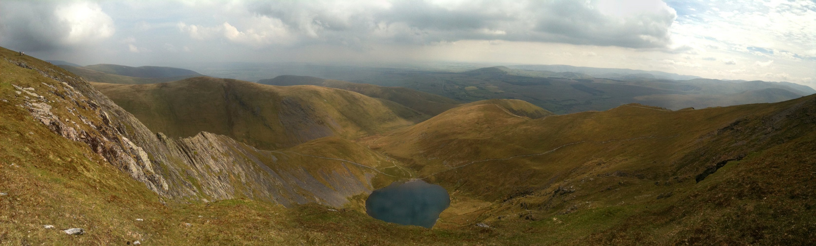 Sharp Edge at Blencathra in the Lake District England