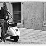 ..she loves vespa..