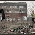 she shows you where to look among the garbage and the flowers...