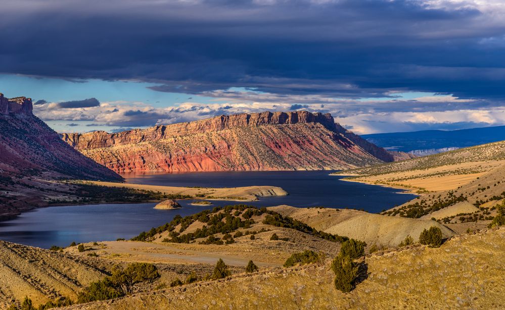 Sheep Creek Bay 4, Flaming Utah, USA Foto & Bild wasser