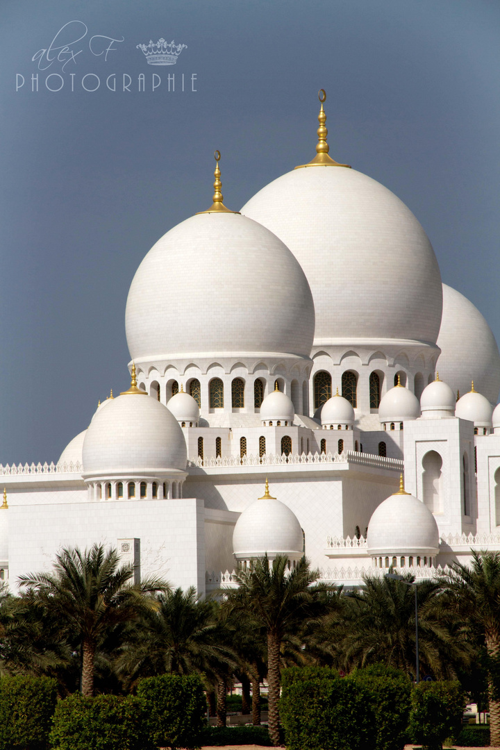 Sheik Zayed Moschee, Abu Dhabi