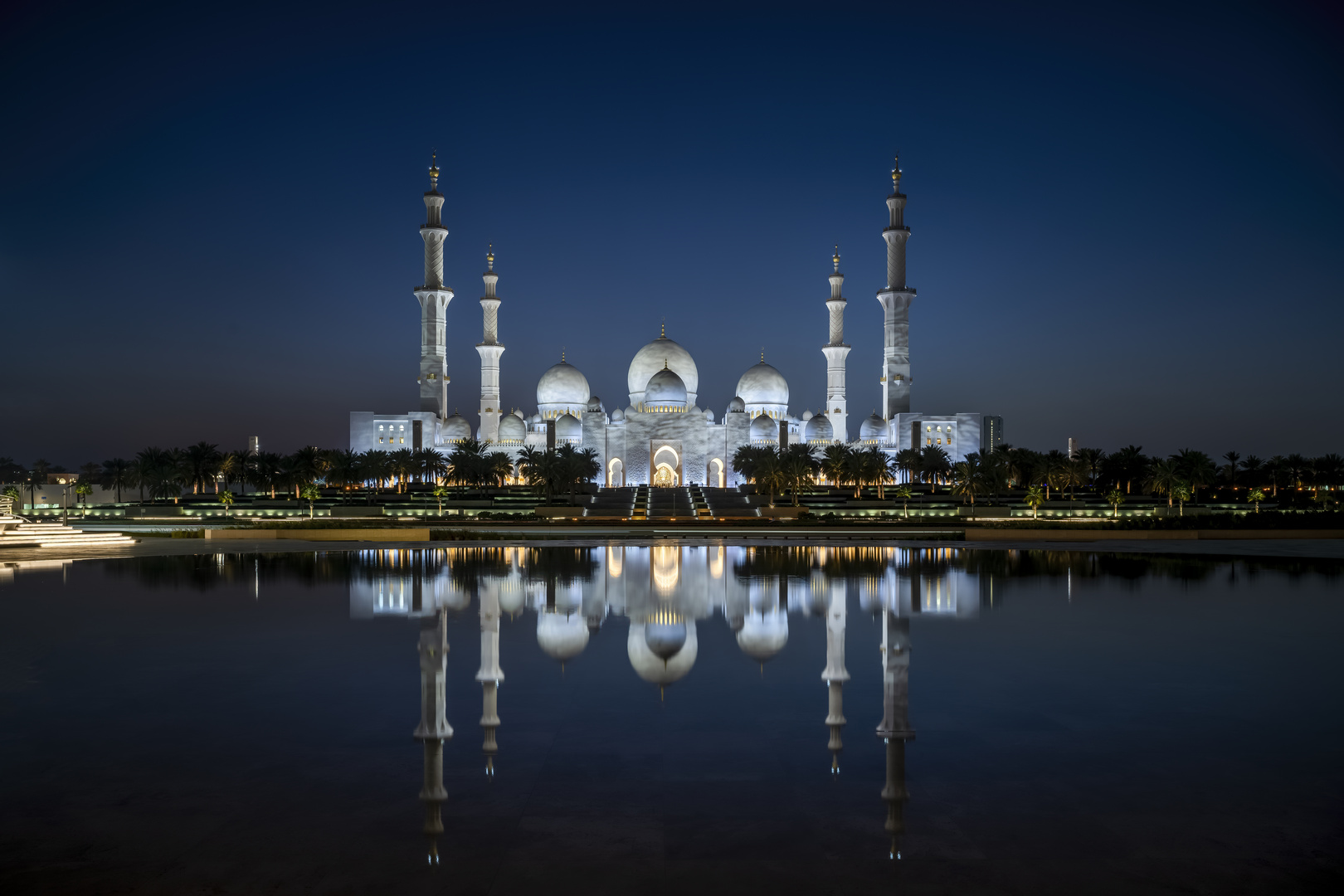 Sheikh Zahyed Moschee Abu Dhabi