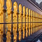 Sheikh Zayed Grand Mosque Reflection