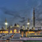 Sheikh Zayed Grand Mosque und ich