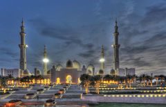 Sheikh Zayed Grand Mosque und ich