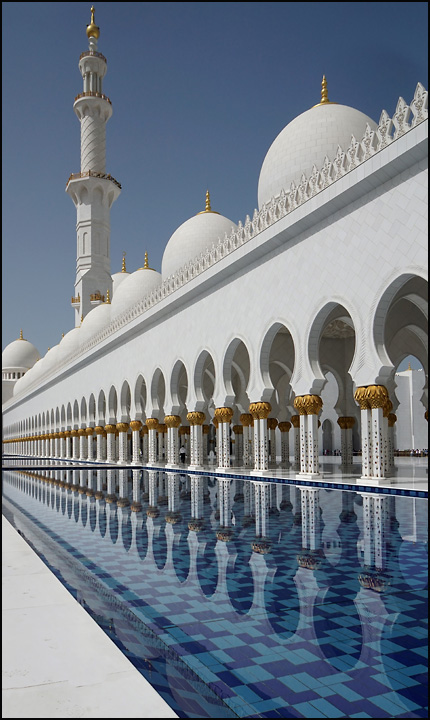 Sheikh Zayed Moschee.