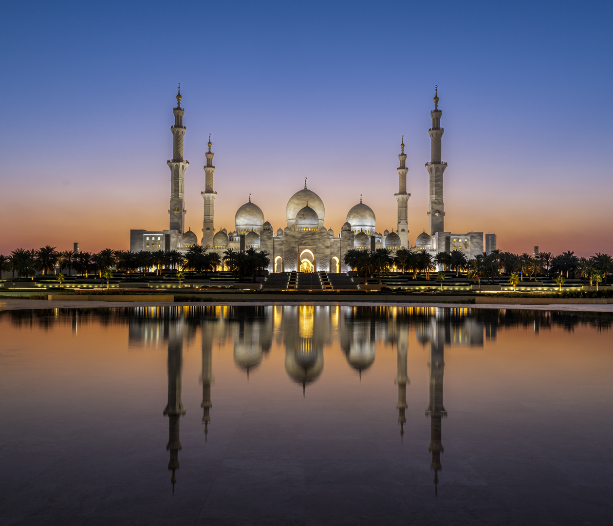 Sheikh Zayed Moschee - Abu-Dhabi