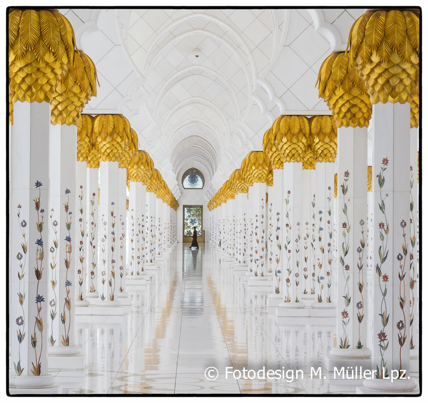 Sheikh Zayed Moschee in Abu Dhabi 2