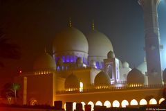 Sheikh-Zayed-Moschee in Abu Dhabi