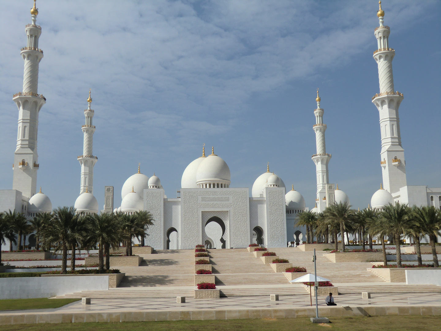 Sheikh-Zayed-Moschee in Abu Dhabi