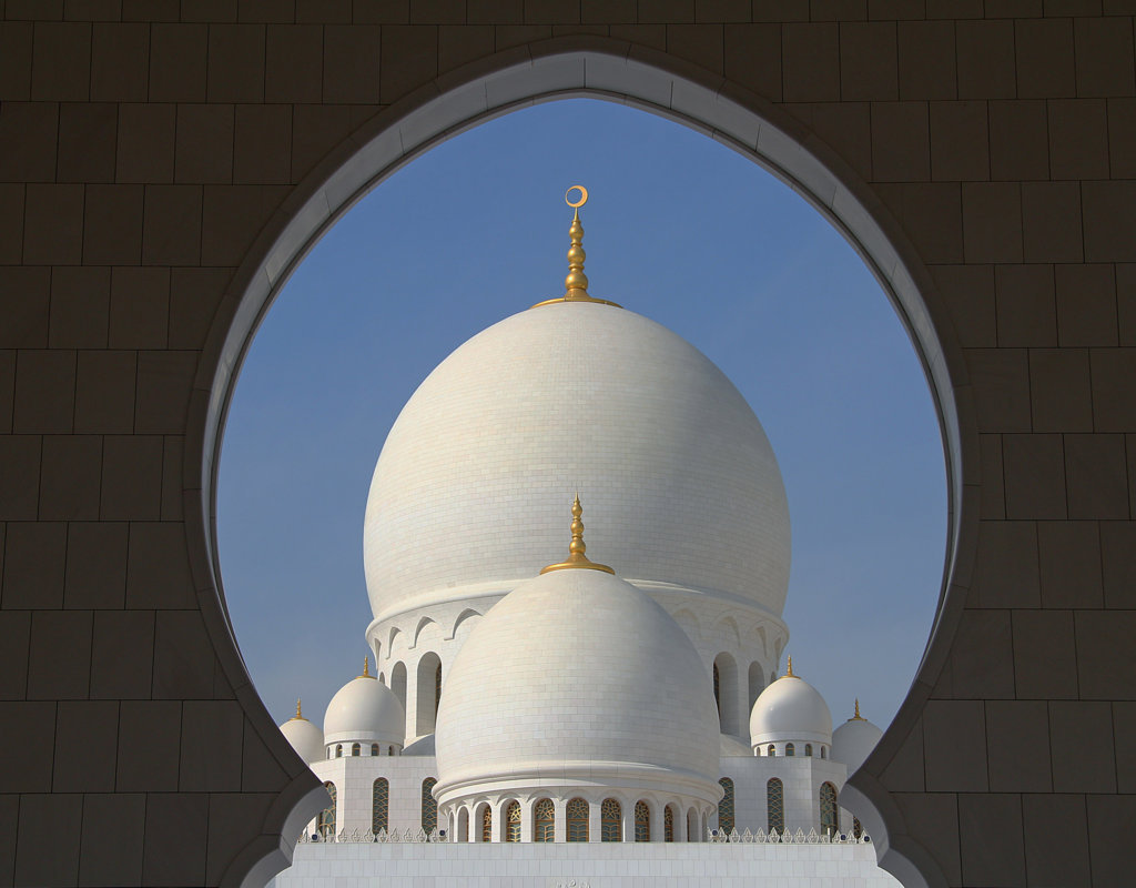 Sheikh-Zayed-Moschee in Abu Dhabi