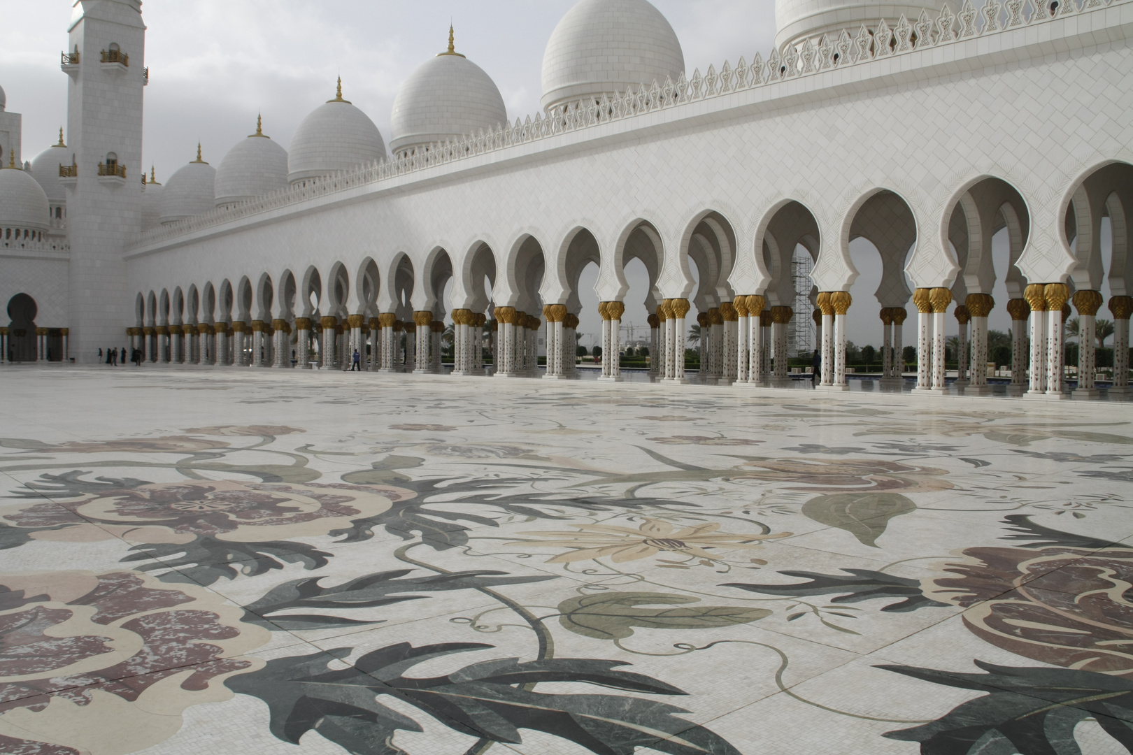 Sheikh Zayed Moschee in Abu Dhabi