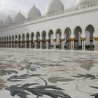 Sheikh Zayed Moschee in Abu Dhabi