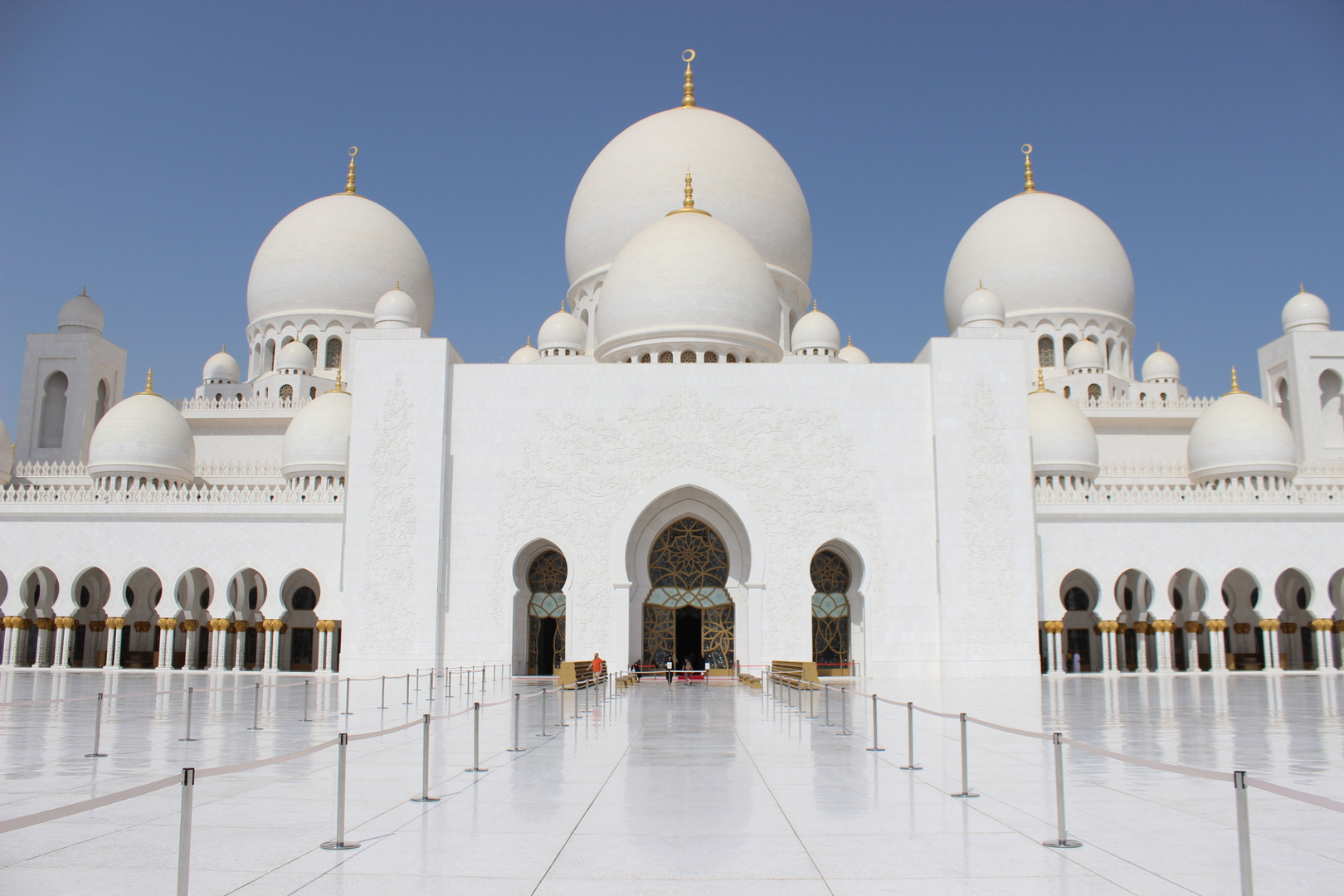 Sheikh Zayed Moschee in Abu Dhabi