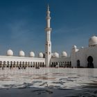 Sheikh Zayed Moschee in Abu Dhabi VAE