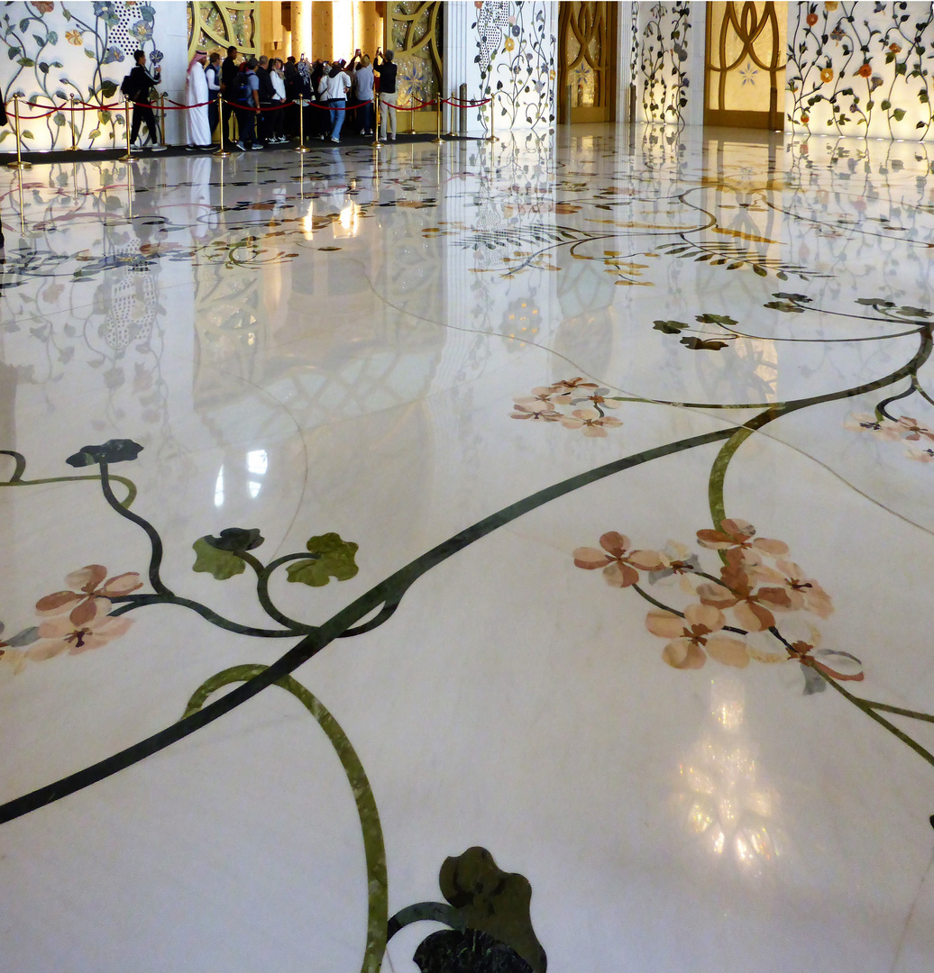 Sheikh Zayed Moschee Innenraum (III)
