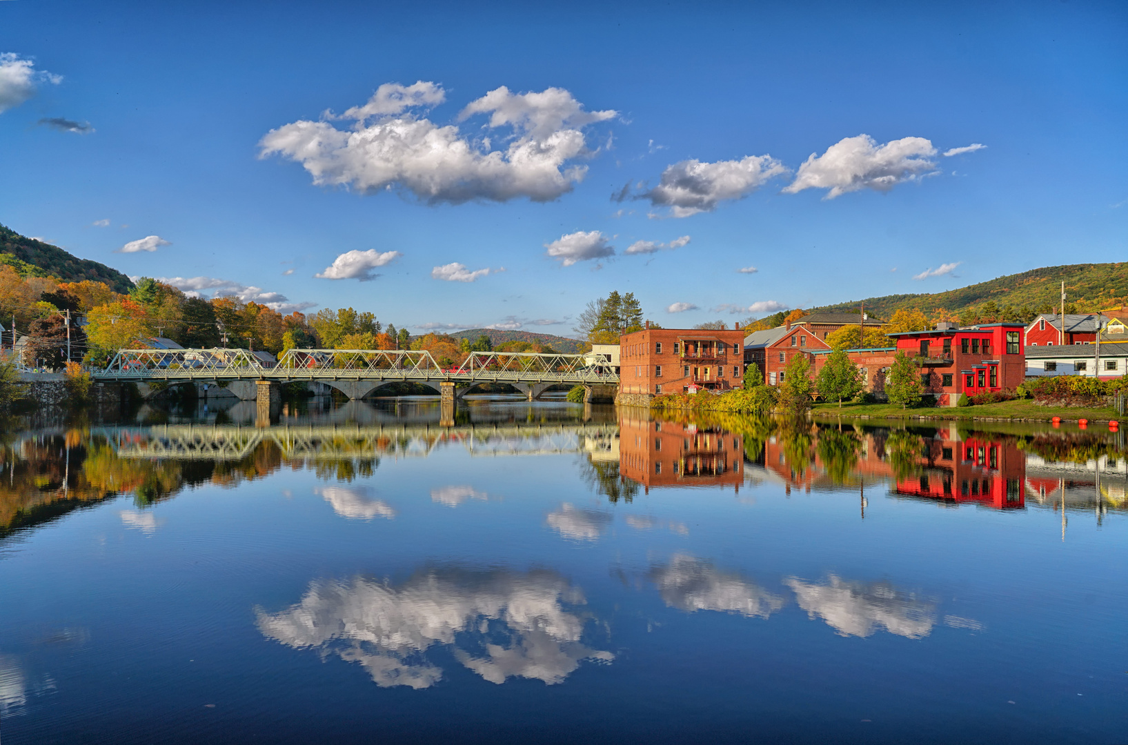 Shelburne Falls Foto & Bild usa, wolken, ländlich Bilder auf