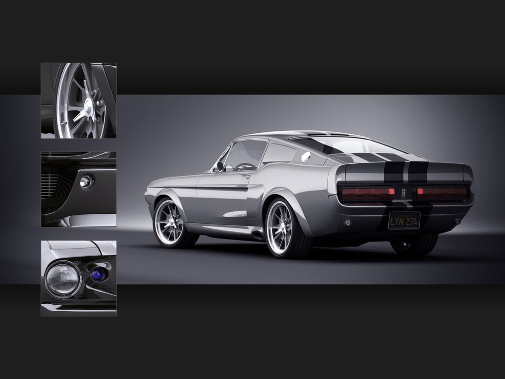 Shelby Mustang GT500 Studio 02