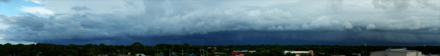 Shelf cloud Panorama