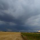 Shelfcloud aus Gewitterkomplex