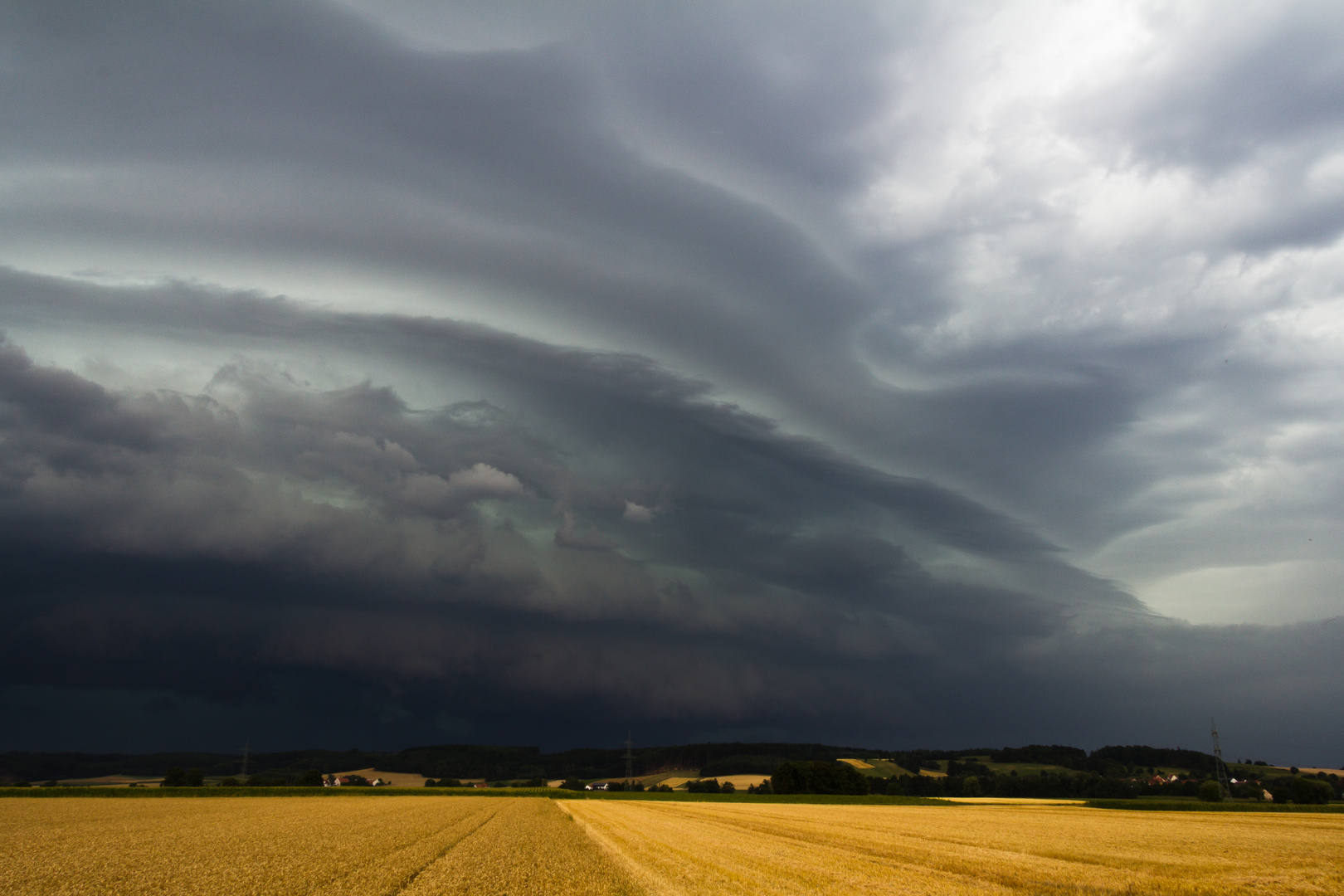 Shelfcloud, Langweid am Lech, 4.8.2013