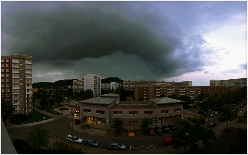 Shelfcloud über Lobeda