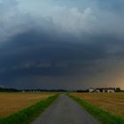 Shelfcloud über Tüssling 