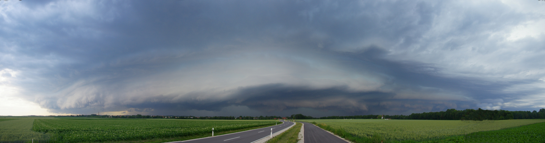 Shelfcloud zieht auf