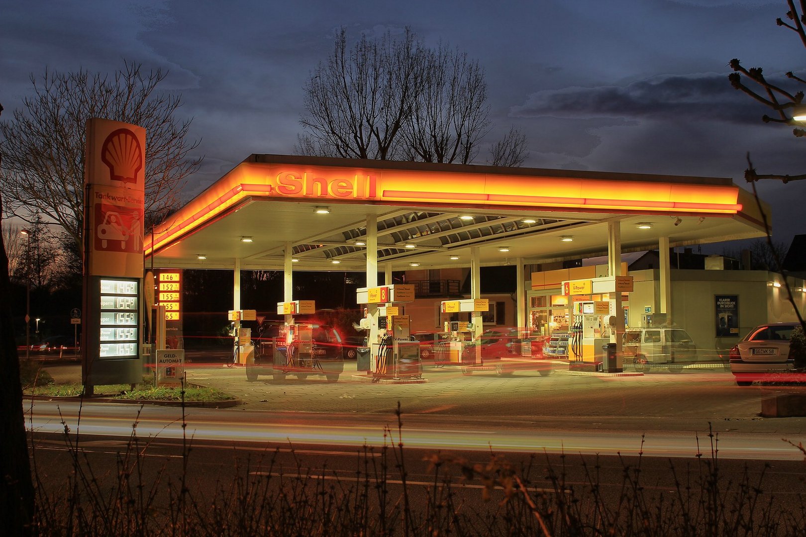 Shell at Night