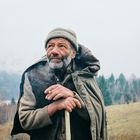  shepherd smoking a cigarette