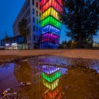 Sheridan Tower reflection