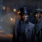 Sherlock Holmes and Inspector Lestrade - KI