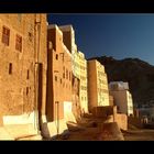 Shibam im letzten Licht