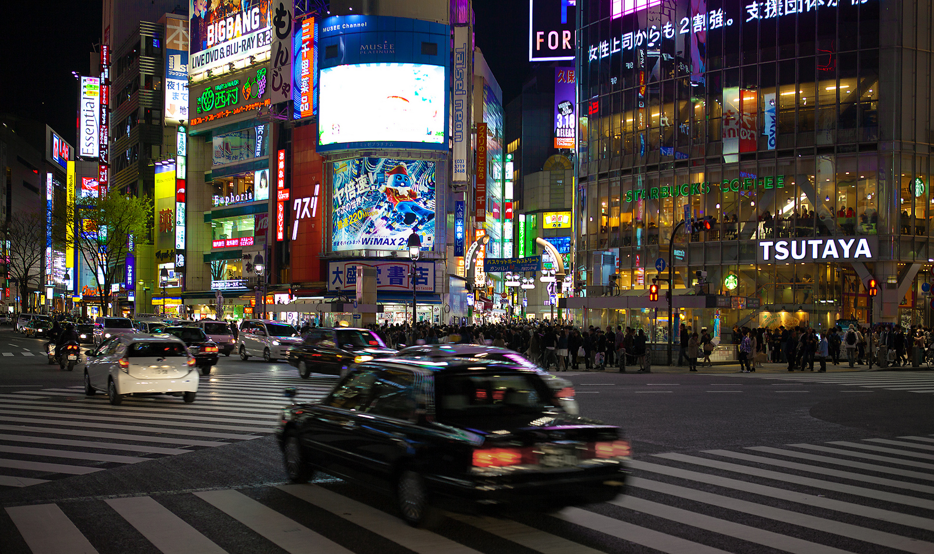 Shibuya Kreuzung in Tokyo