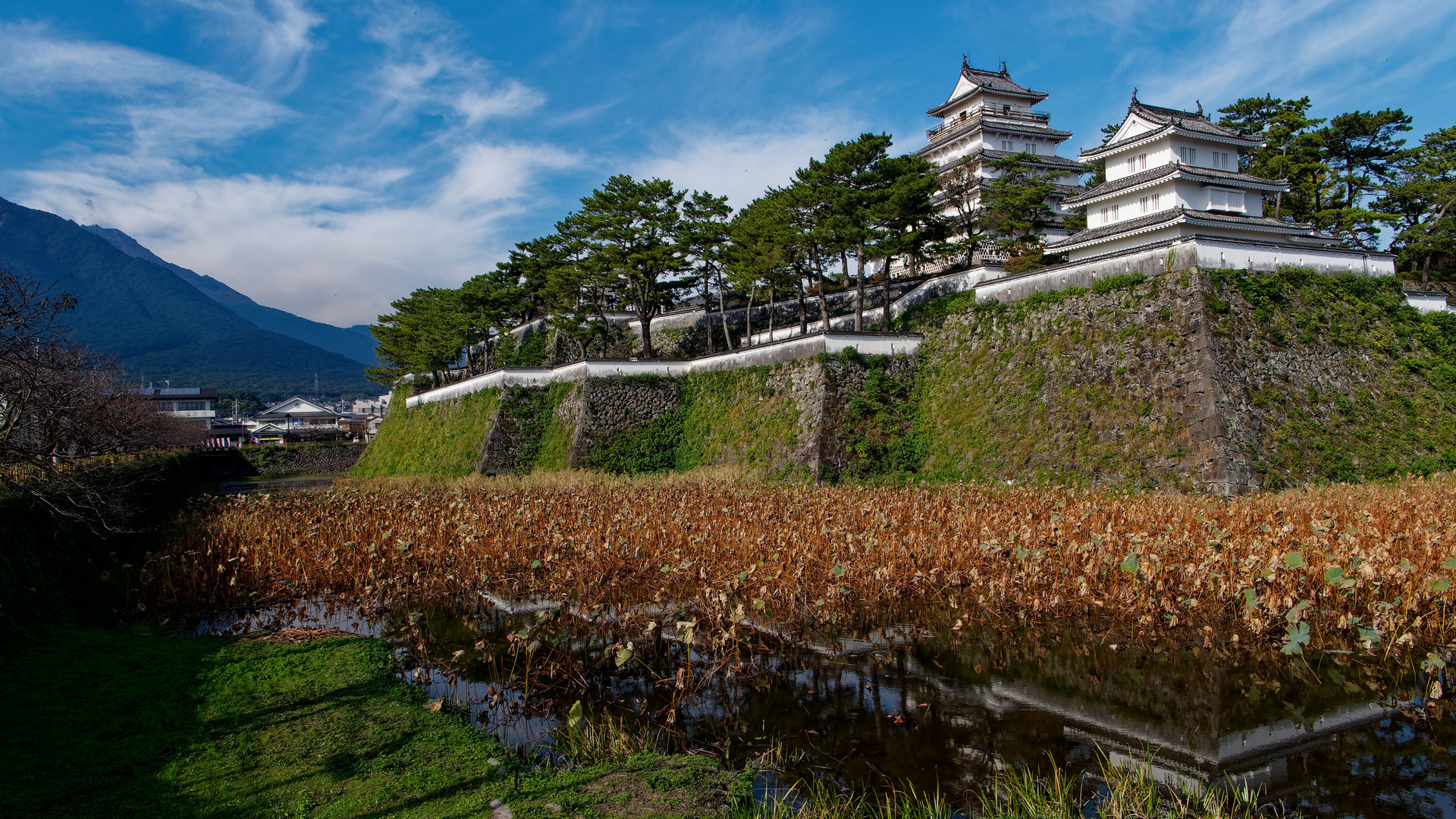 Shimabara Castle; das weiße Schloss