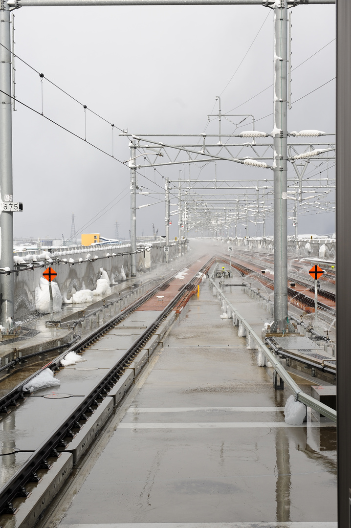 shin Aomori, Shinkansen-Geleise Japan